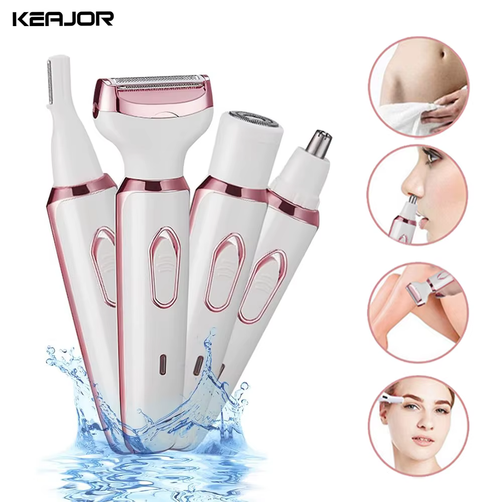 Rasoir électrique pour femme épilation du corps épilateur indolore tondeuse sans fil femmes visage jambe Bikini