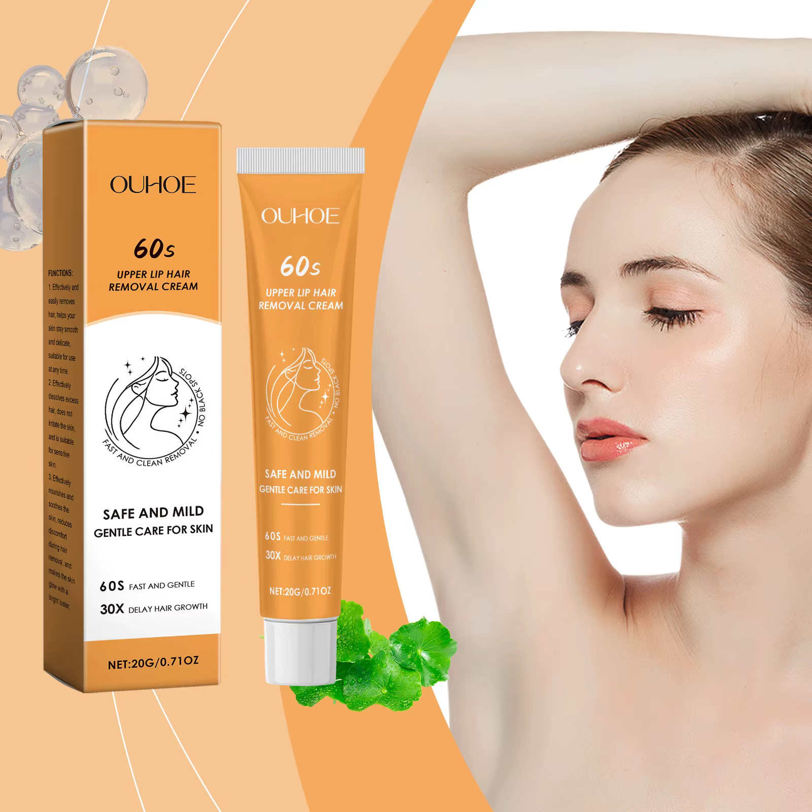 Crèmes dépilatoires pour femmes