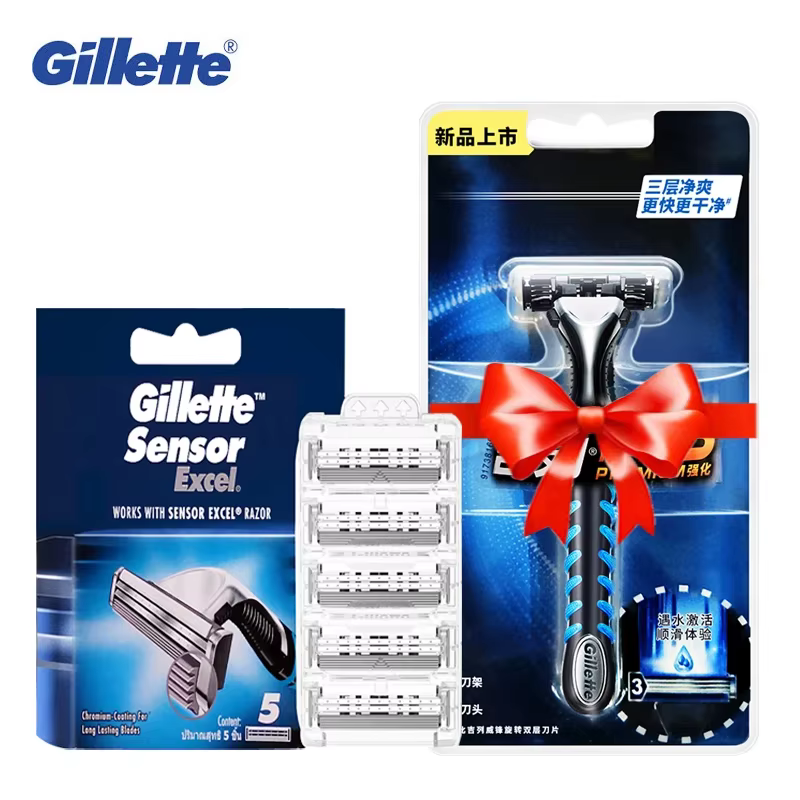 Nouveau capteur Gillette Excel lames de rasoir pour hommes lame