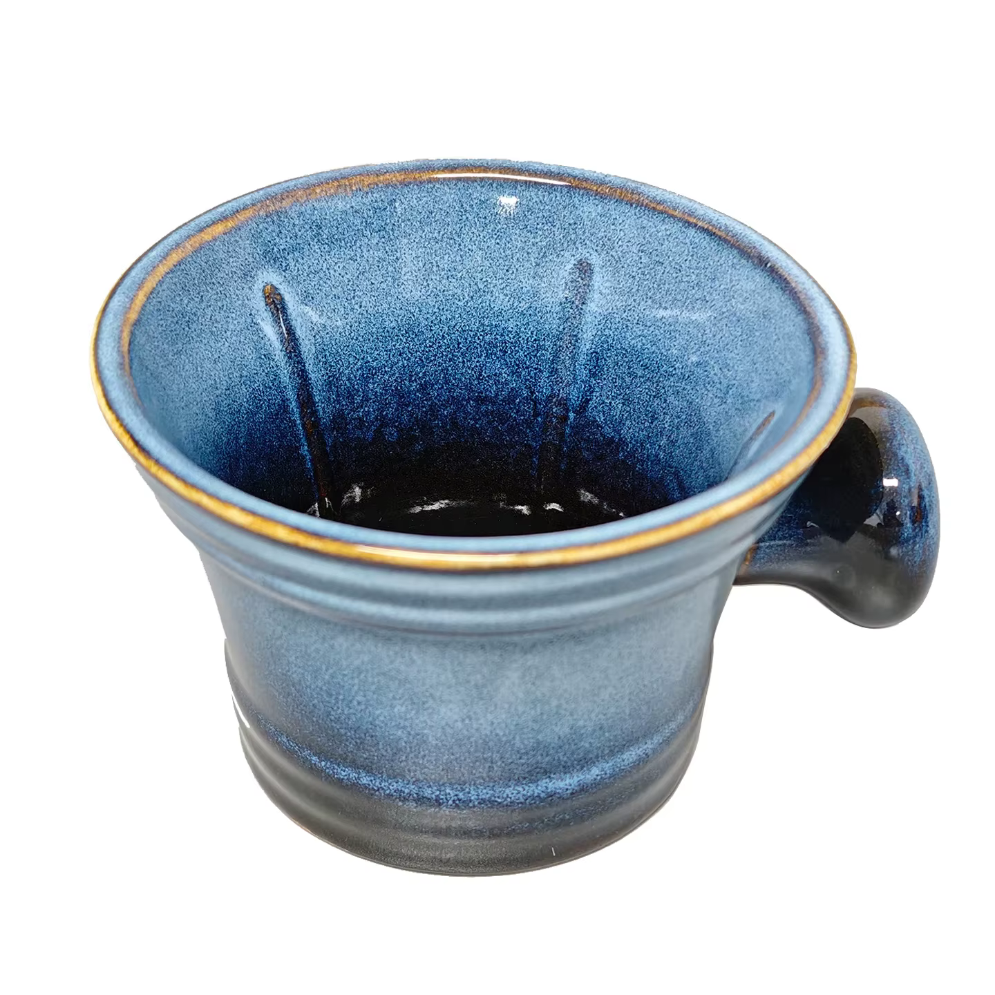 Tasse à raser en céramique, bol à raser pour homme