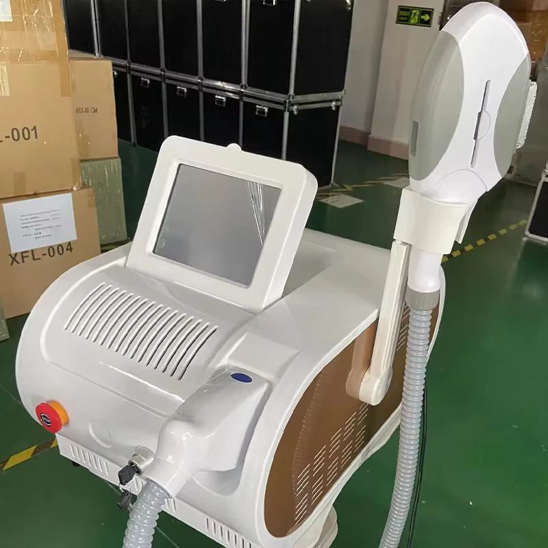 Machine d'épilation au laser IPL pour salon de beauté, épilation permanente professionnelle, Elight OPT, rajeunissement de la peau sans douleur