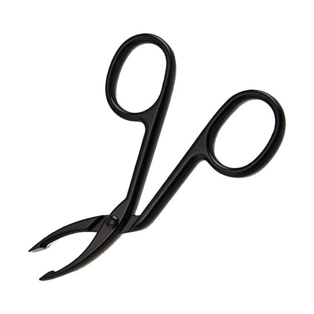 Pince à épiler professionnelle pour sourcils à tête inclinée, pince à épiler pour cils, ciseaux à sourcils, pinces à sourcils