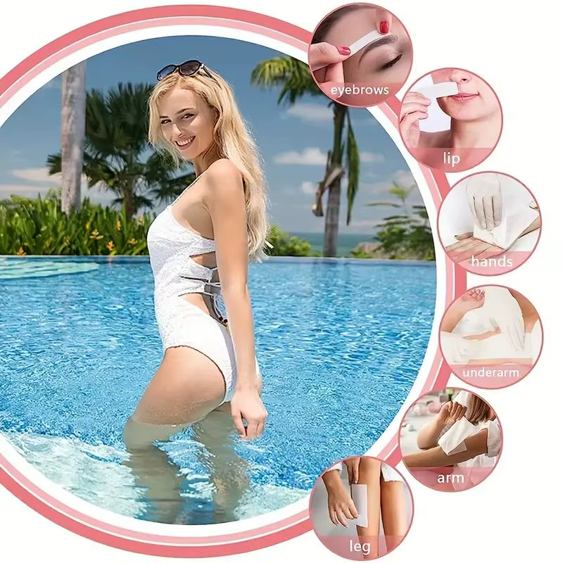 Kit de bandes de cire de luxe – Épilation indolore