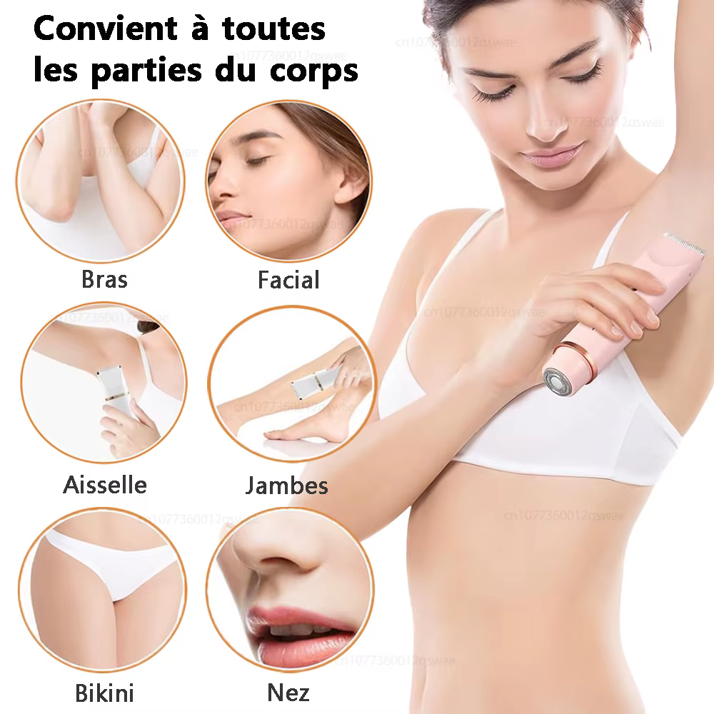 Rasoir électrique pour femme