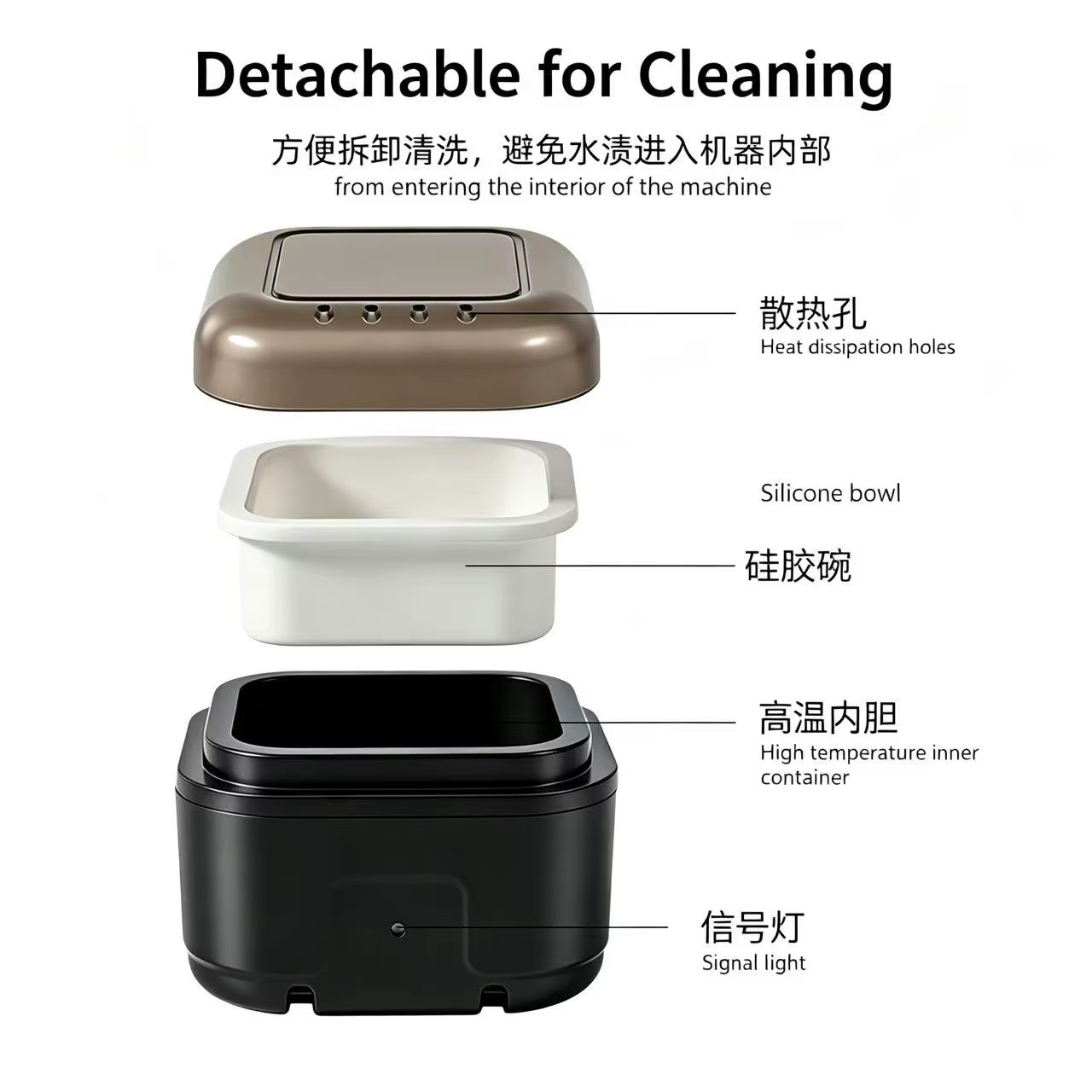 Chauffe-cire portable mini pour l'épilation
