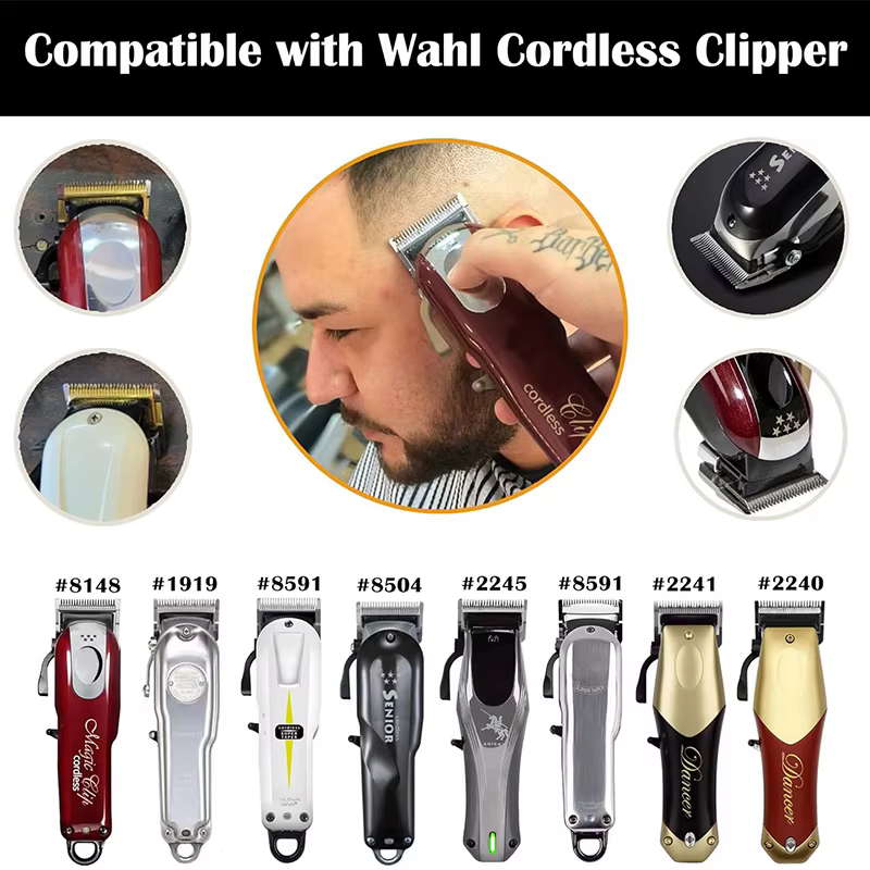 Lames pour lames de rechange Wahl Precision compatibles avec les lames de rechange Wahl MC3 lame de tondeuse à 2 trous