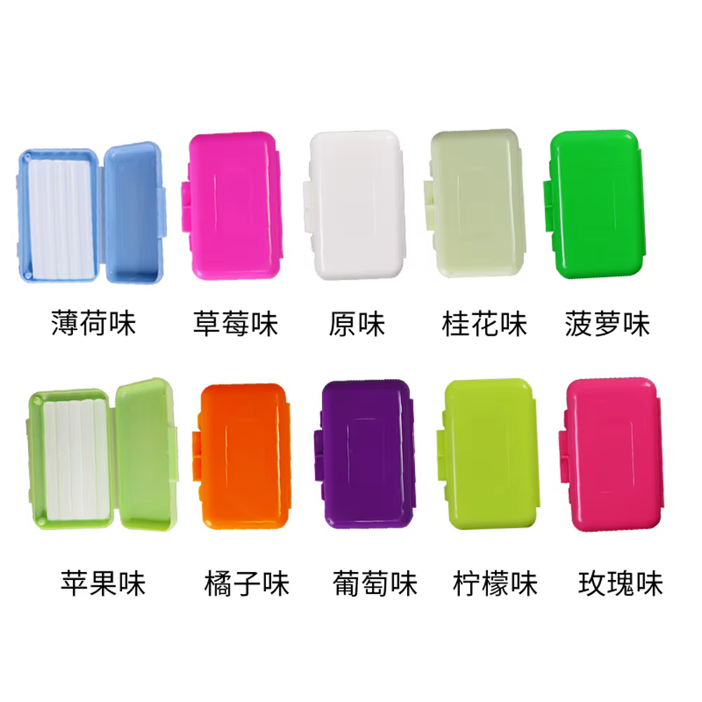 Cire de protection orthodontique, correction des dents, aromatisé aux fruits spéciaux, anti-usure, orthèses de gomme, film de support