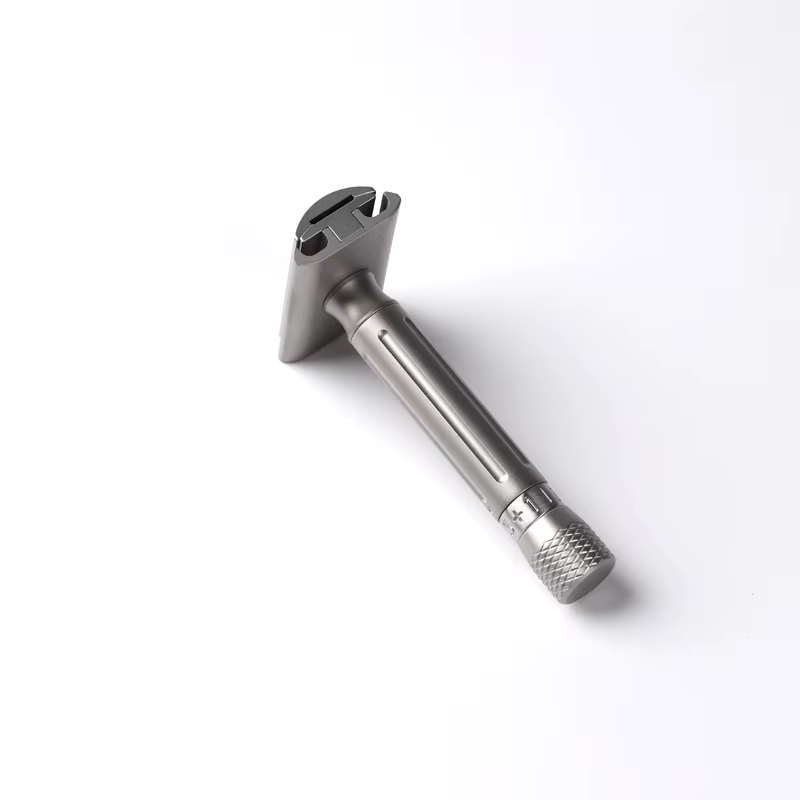 Rasoir de sécurité réglable en acier inoxydable de couleur mate Yaqi Avanti