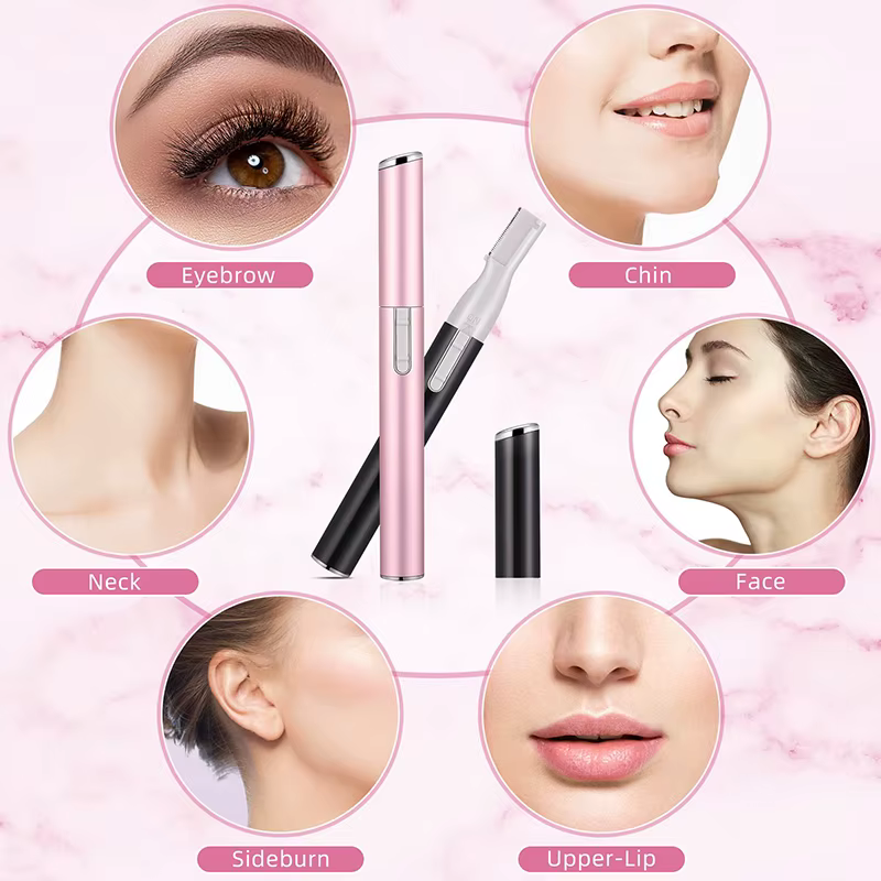 Mini rasoir électrique pour sourcils et épilateur pour le visage