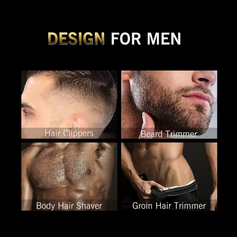 VGR une lame étanche cheveux tondeuse à barbe corps pubien Bikini rasoir Facial électrique