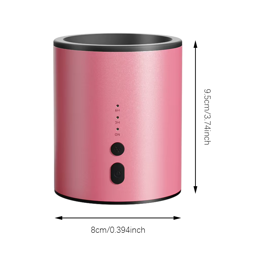Chauffe-bougie électrique multifonction en alliage d'aluminium avec lumière RVB, chauffe les cires fondues et les huiles essentielles, rose, argent, noir
