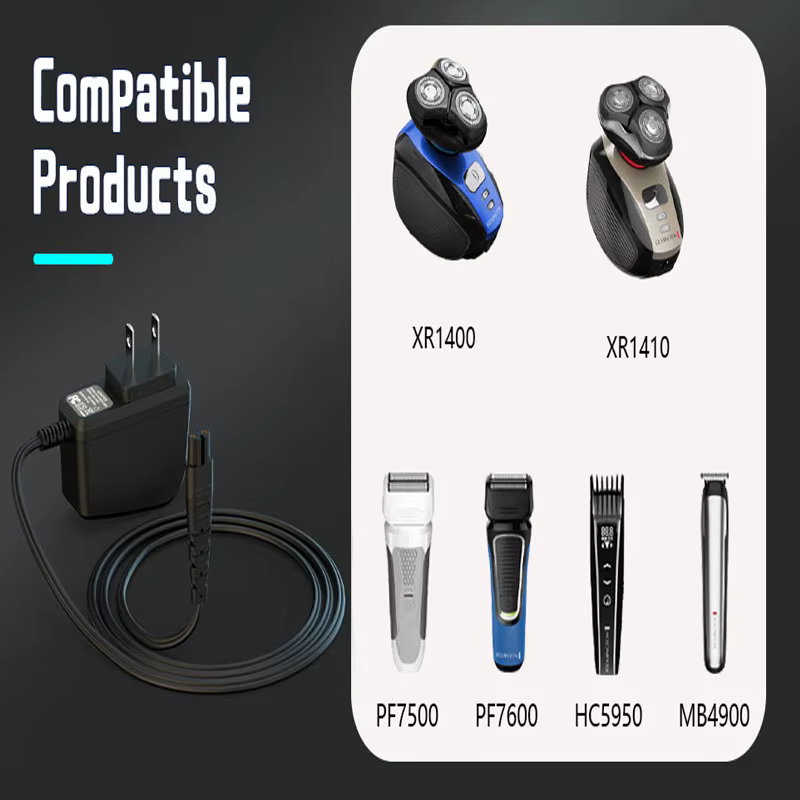 Chargeur d'alimentation pour rasoir électrique 5V 1A