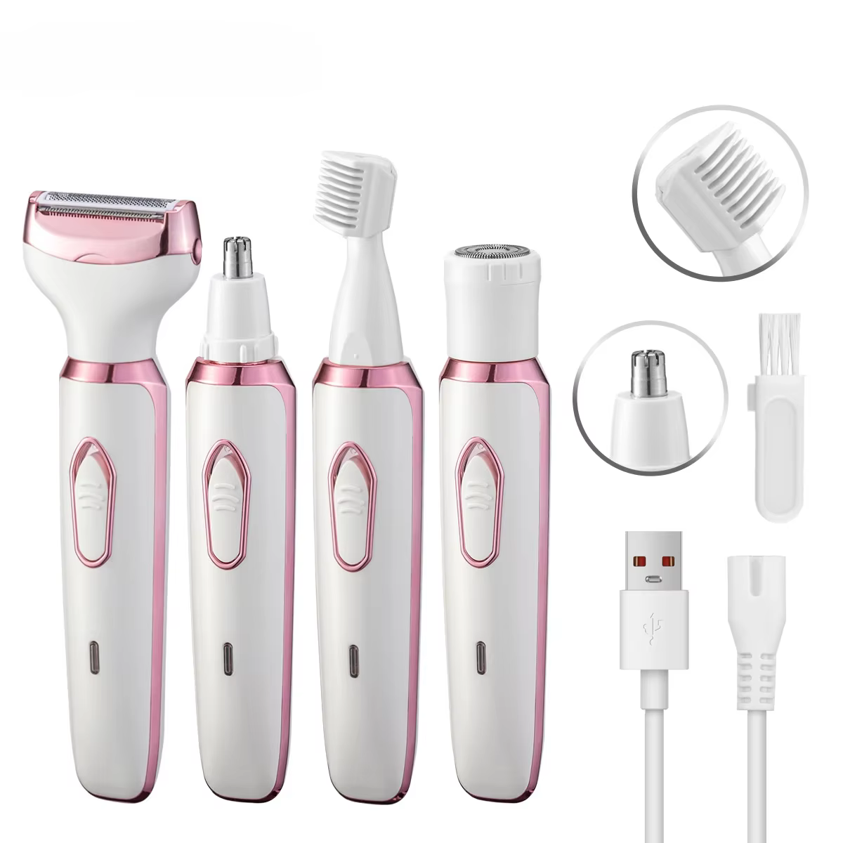 Rasoir électrique 4 en 1 pour femmes