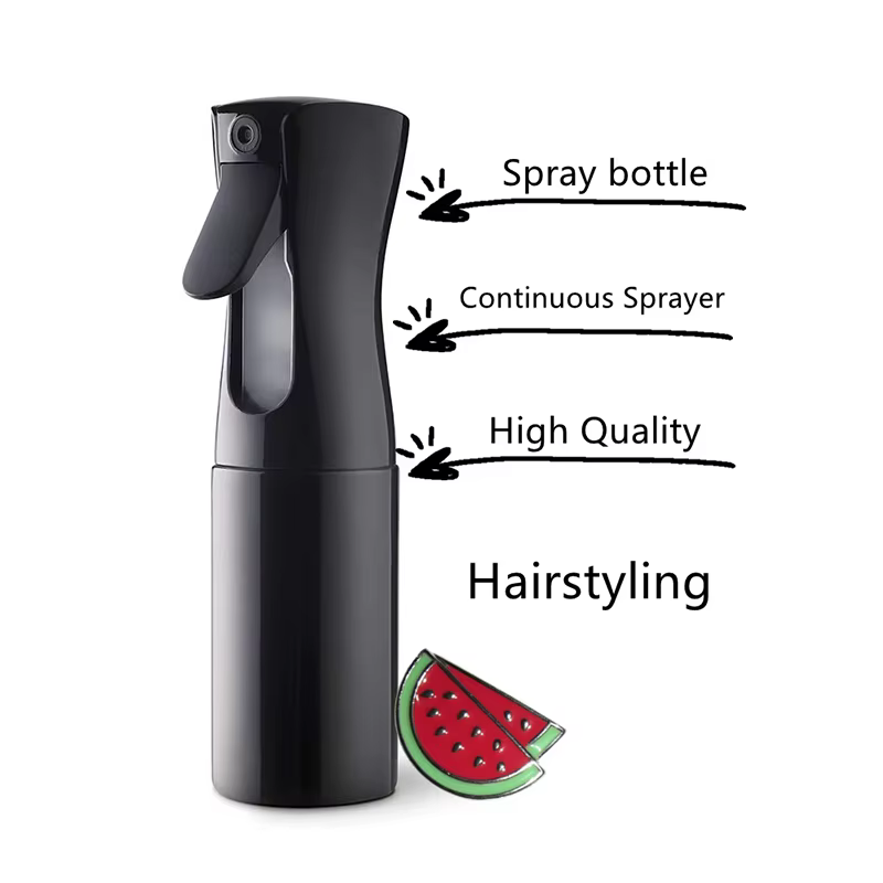 BIBI pulvérisateur continu eau pour cheveux Ultra Fine monsieur vaporisateur bouteille sans propulseur pour la coiffure