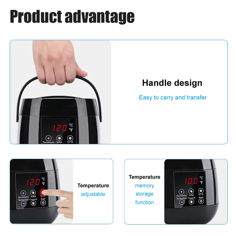 Chauffe-cire domestique de 500ml