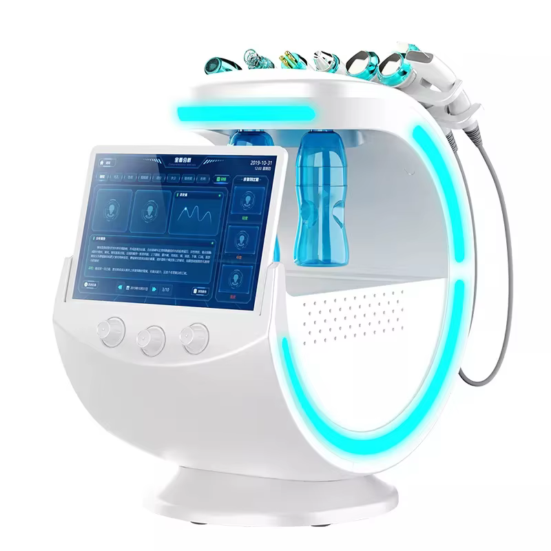 Appareil de soin du visage intelligent Hydrofacial 7 en 1 professionnel portable