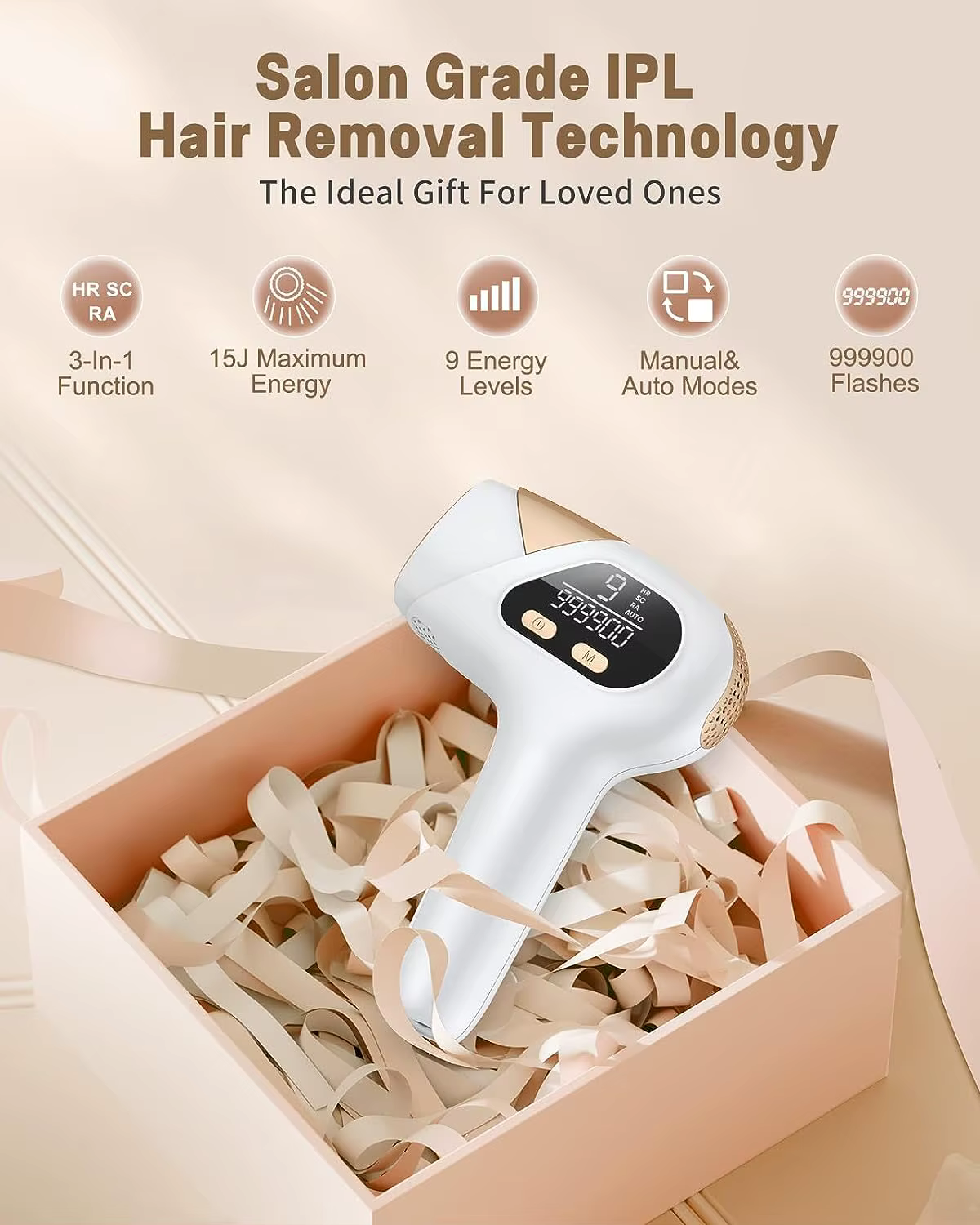 Épilateur IPL pour usage domestique