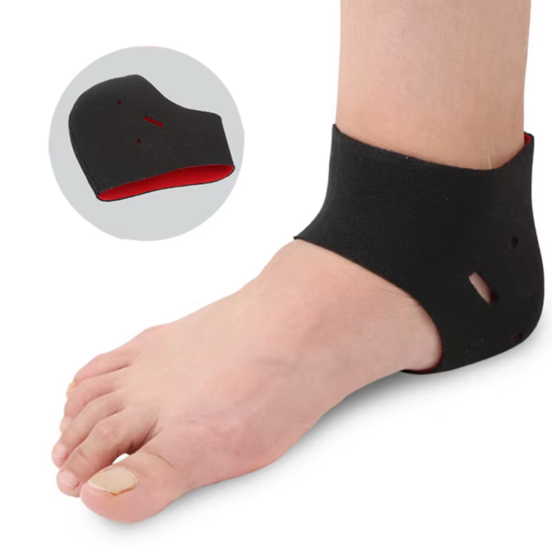 ^1 paire de chaussettes à talons hydratantes en tissu doux
