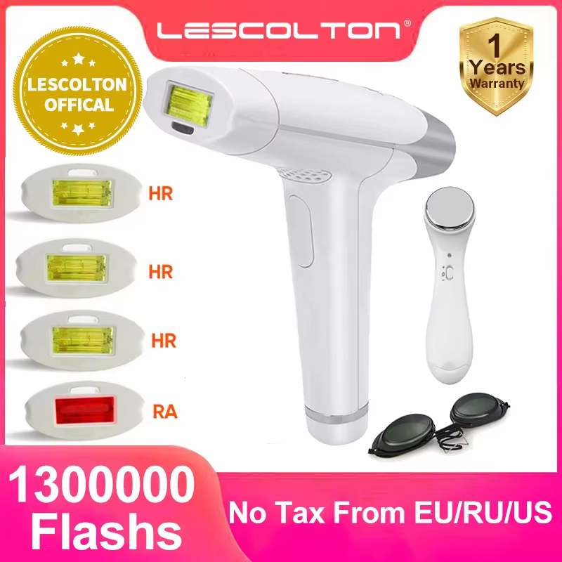 LESCOLTON - Epilateur laser 2-en-1 pour une épilation permanente