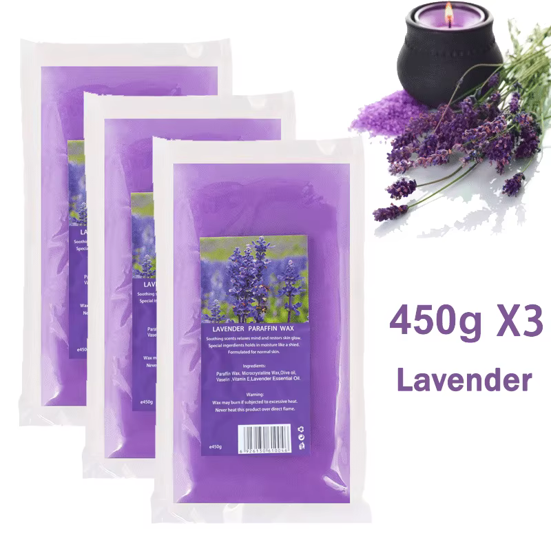 450g/200g cire de paraffine mains et pieds