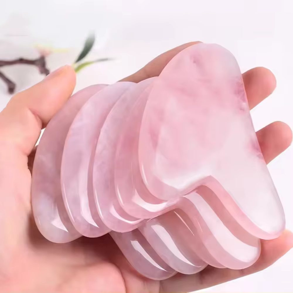 Massage du visage GuaSha Jade beauté