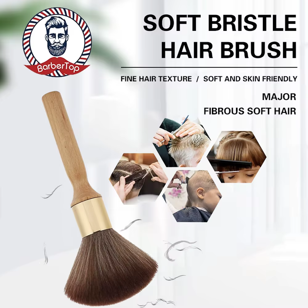 Brosse douce de barbier pour la coupe de Salon