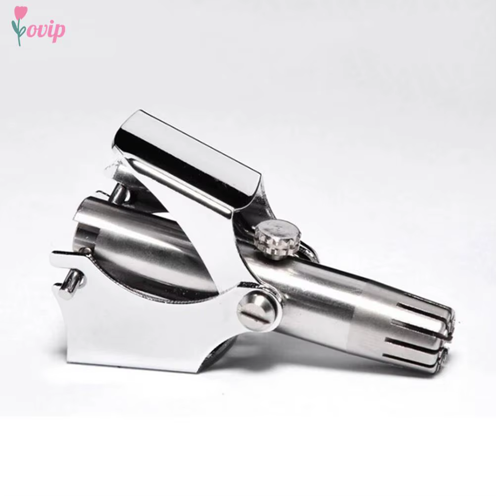 Tondeuse manuelle en acier inoxydable lavable pour hommes