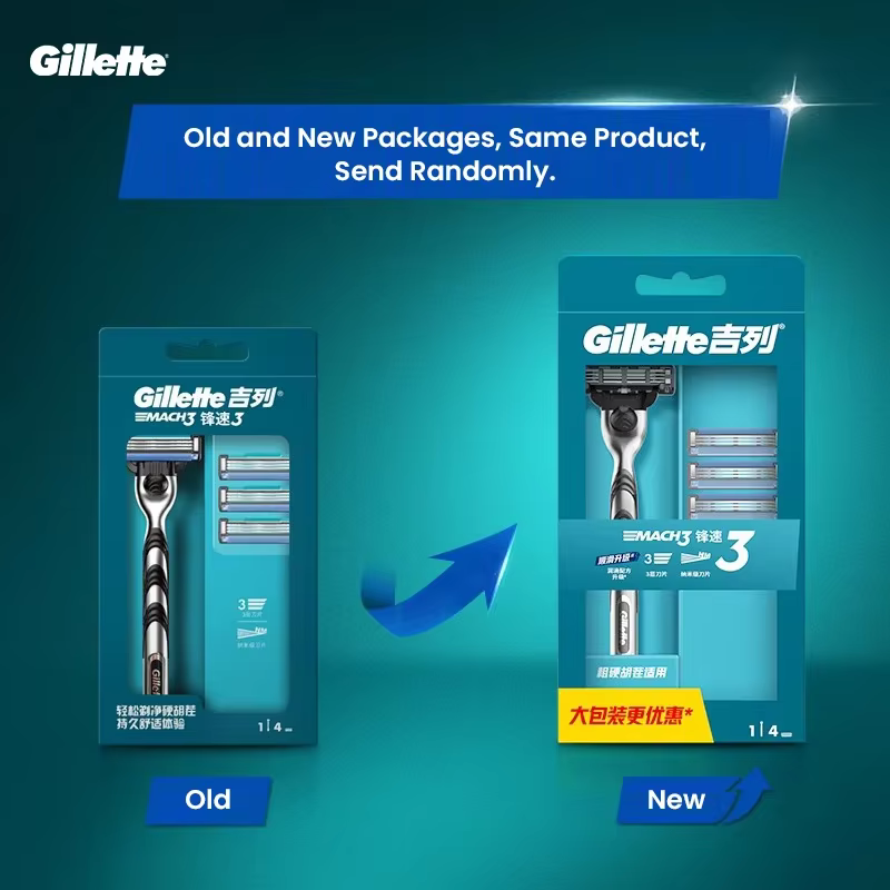 Rasoir Gillette Mach 3 pour homme