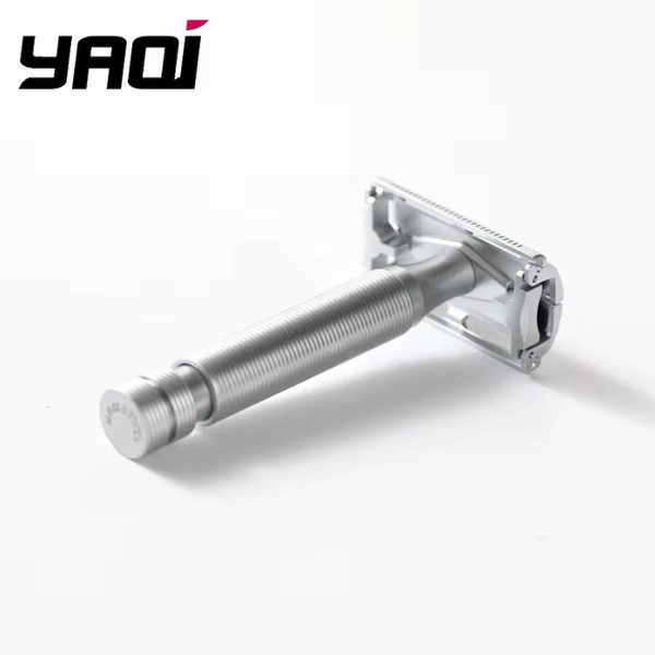 Rasoir de sécurité Yaqi Monarch couleur chrome mat