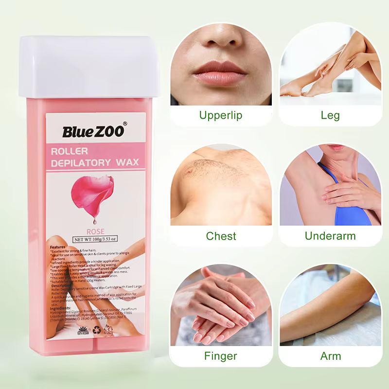 Unisexe rouleau sur cire dépilatoire crème épilation