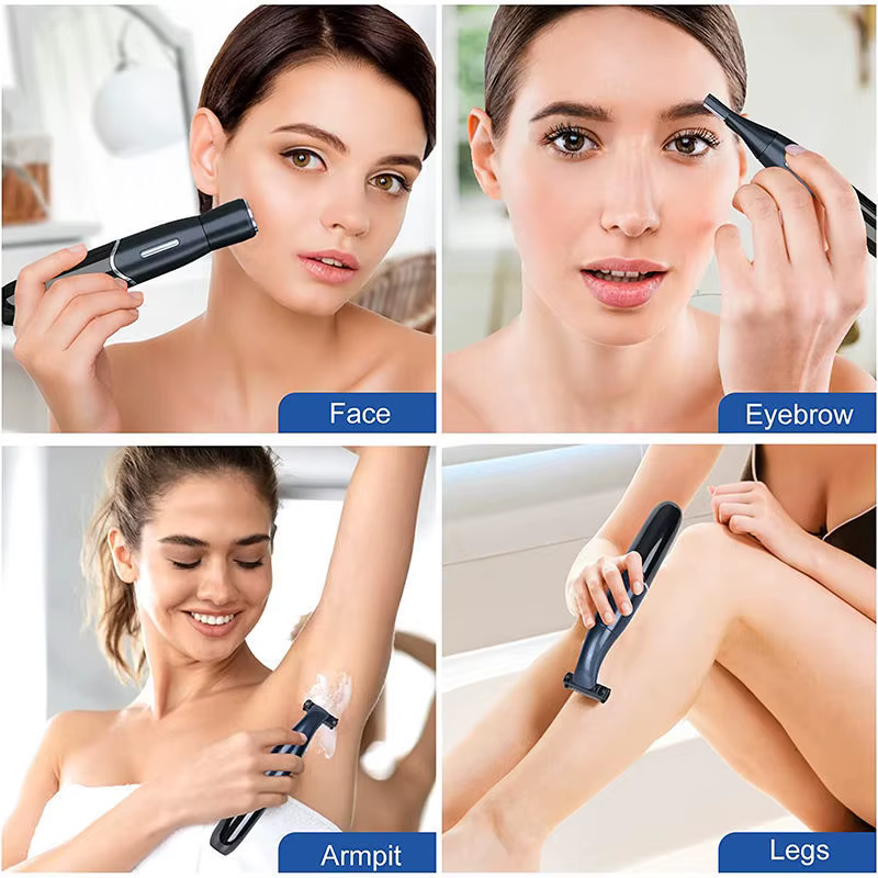 Zone intime coupe de cheveux rasoir de précision hommes ligne de Bikini boules