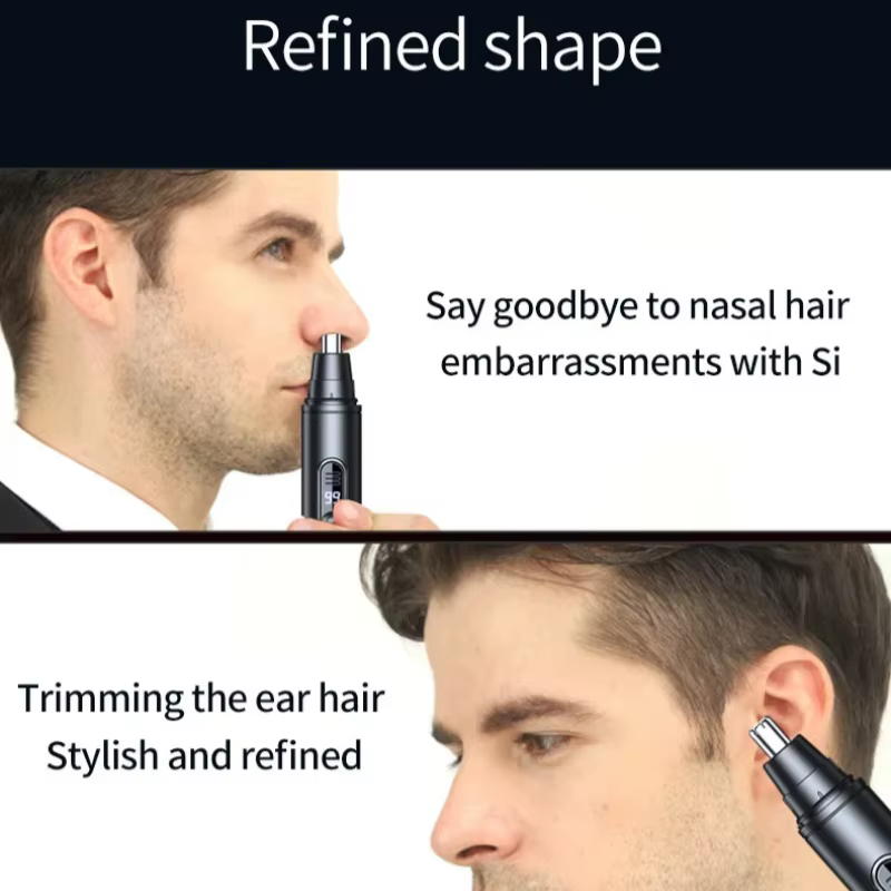 Mini tondeuse à cheveux de poche pour le nez et les oreilles