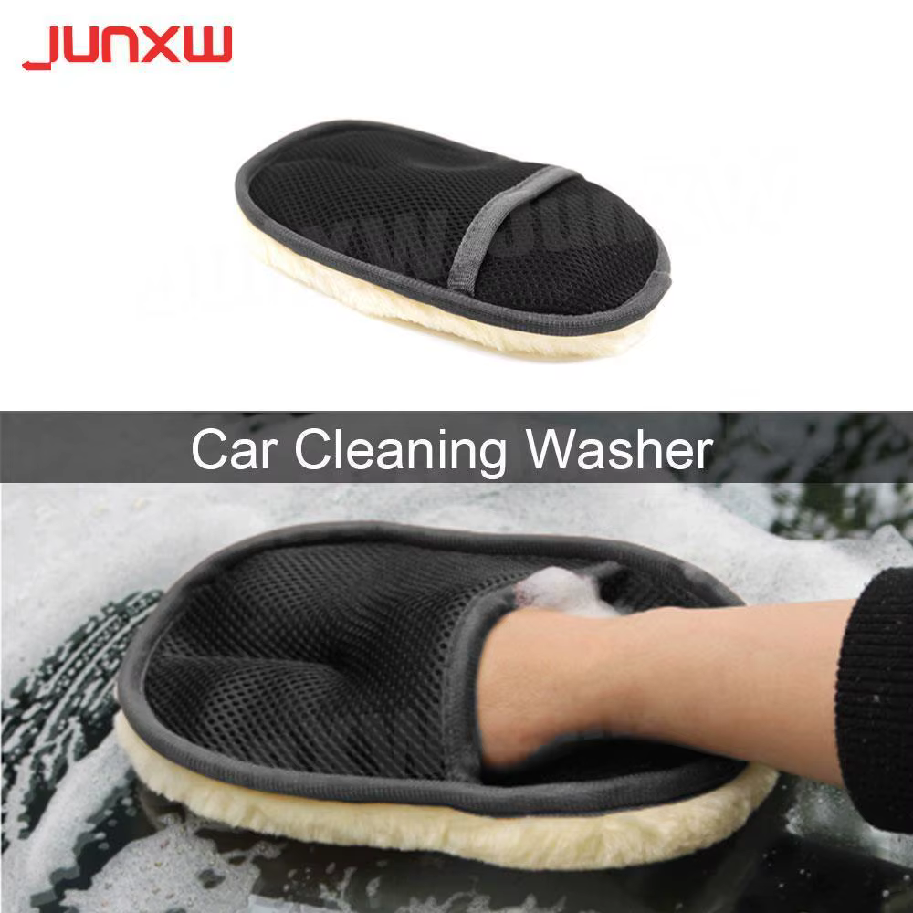 Gants en laine d'imitation pour lavage de voiture, gants d'essuyage de voiture en peluche épaisse, fournitures de nettoyage de voiture, produits de lavage de cire et de polissage