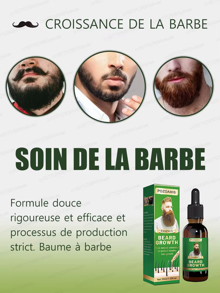 L'essence de croissance de barbe la plus efficace en 2025