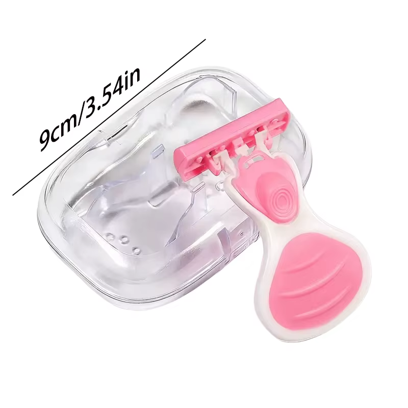 Rasoir portable 6 lames pour femme