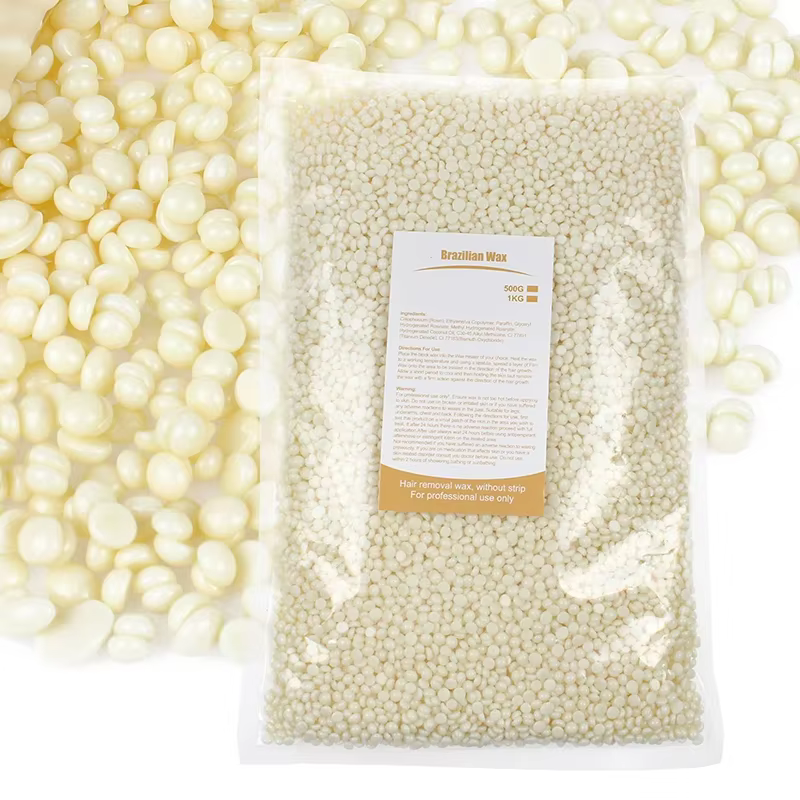 500g/1000g haricots de cire dépilatoire Film chaud perles