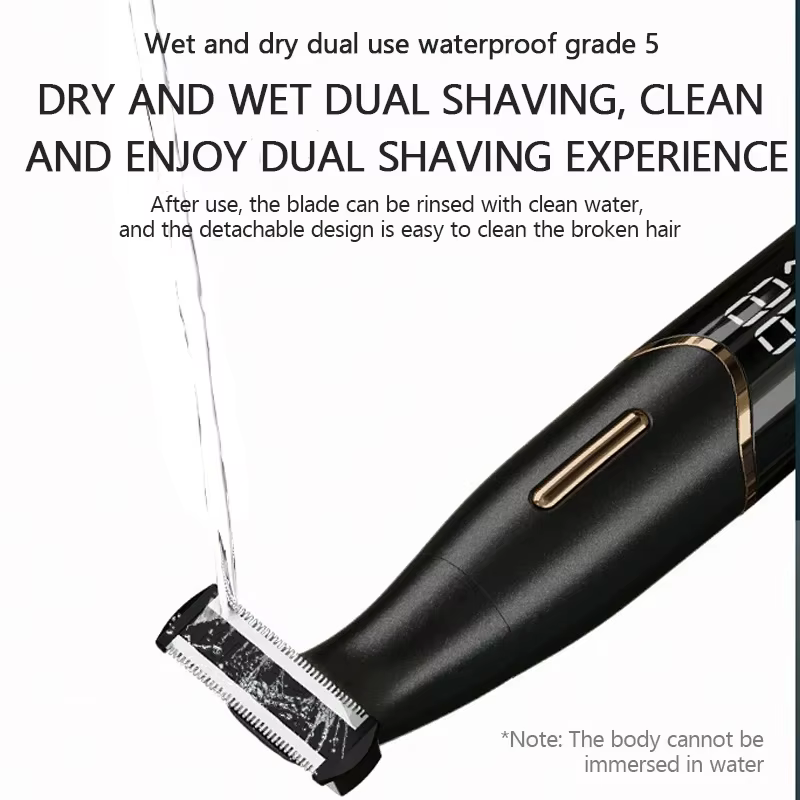 Zone intime coupe de cheveux rasoir de précision hommes ligne de Bikini boules