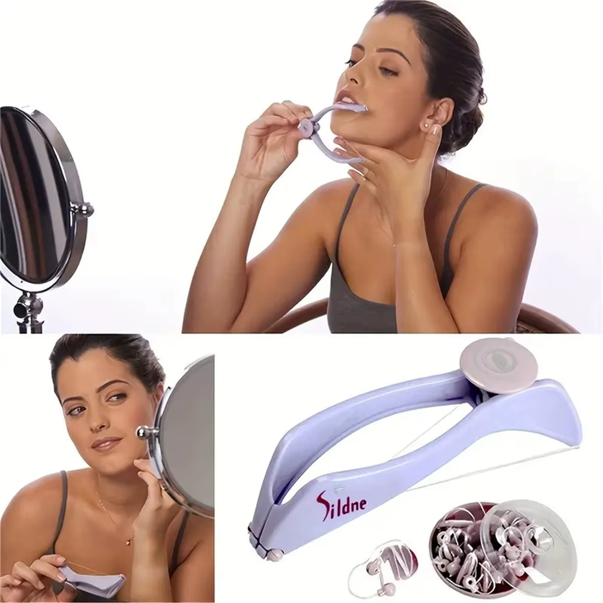 Épilateur facial portable