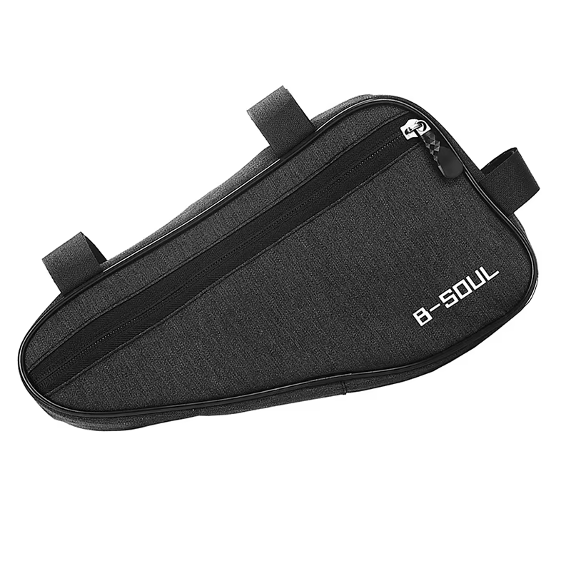 1 pièce Sacoche de cadre triangulaire imperméable pour VTT, Sacoche de tube avant, Accessoires de vélo, Support de cadre