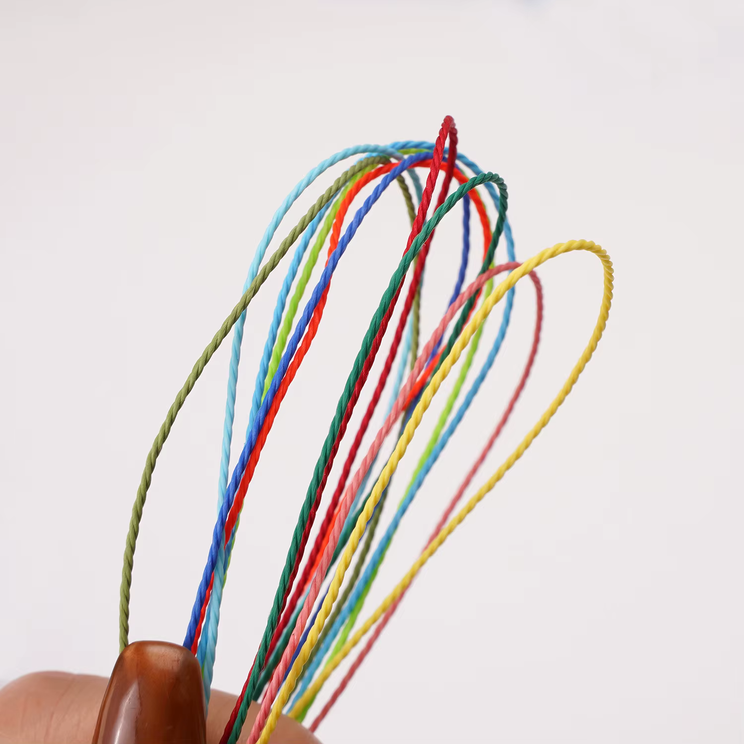 Fil ciré en Polyester de 1mm, pour l'artisanat, la couture du cuir, la fabrication de bijoux, outils de bricolage, cordon ciré étanche à haute résistance