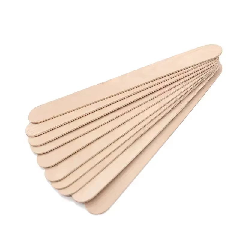 Bâtons d'épilation du corps en bois pour femme