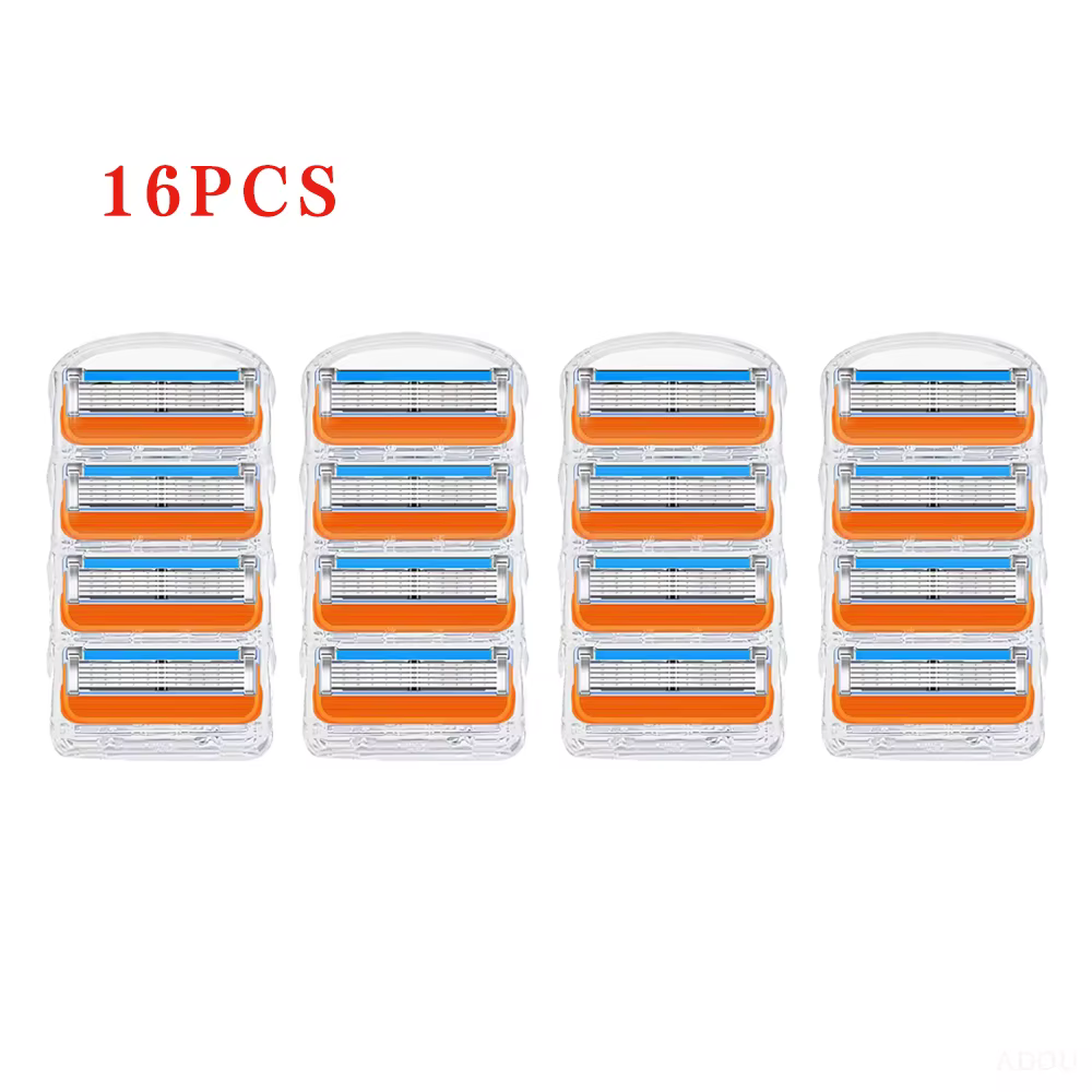 16-64 lames de rasoir en acier inoxydable
