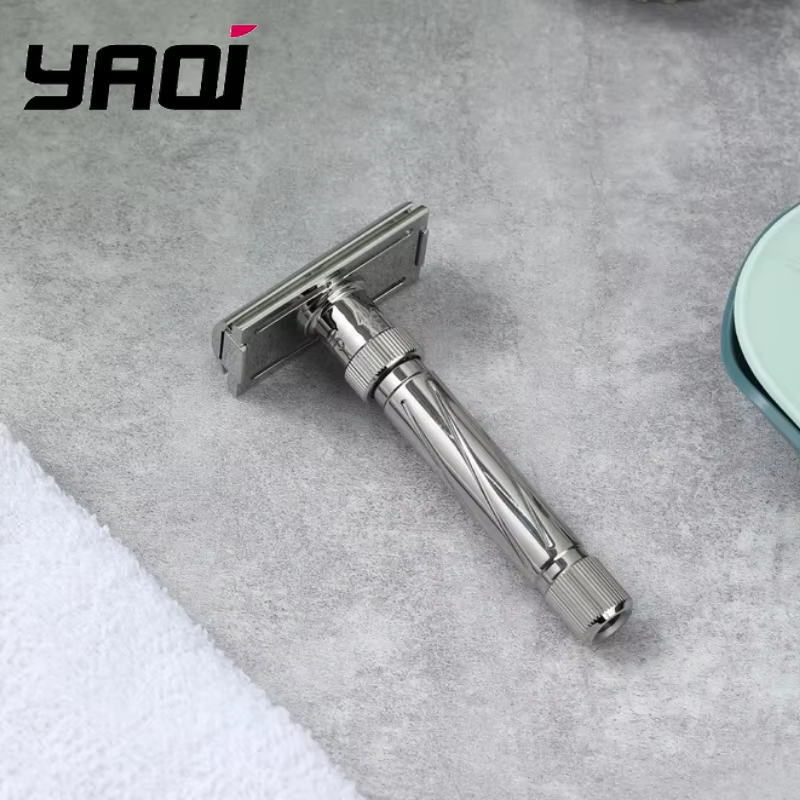 Rasoir de sécurité réglable en acier inoxydable pour homme Yaqi Ultima - Expérience de rasage confortable