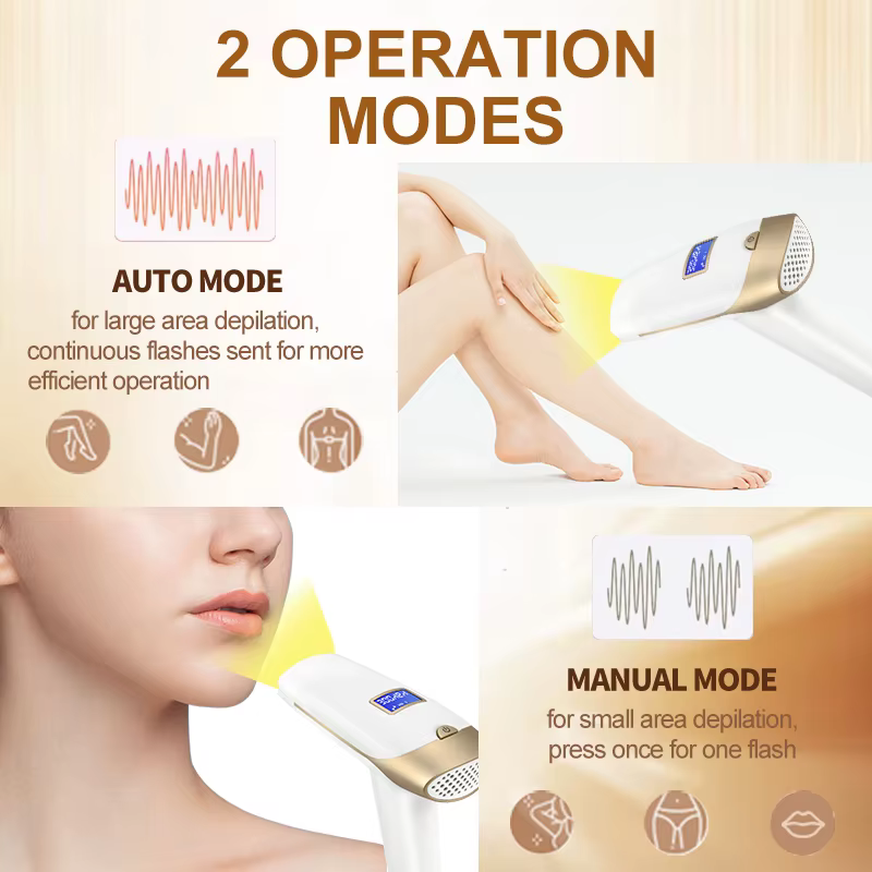 Épilation Laser 2 en 1 mise à jour