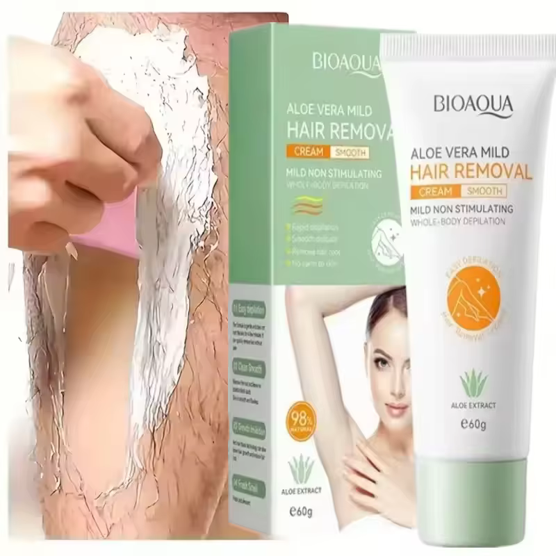 Crème dépilatoire permanente pour zones intimes