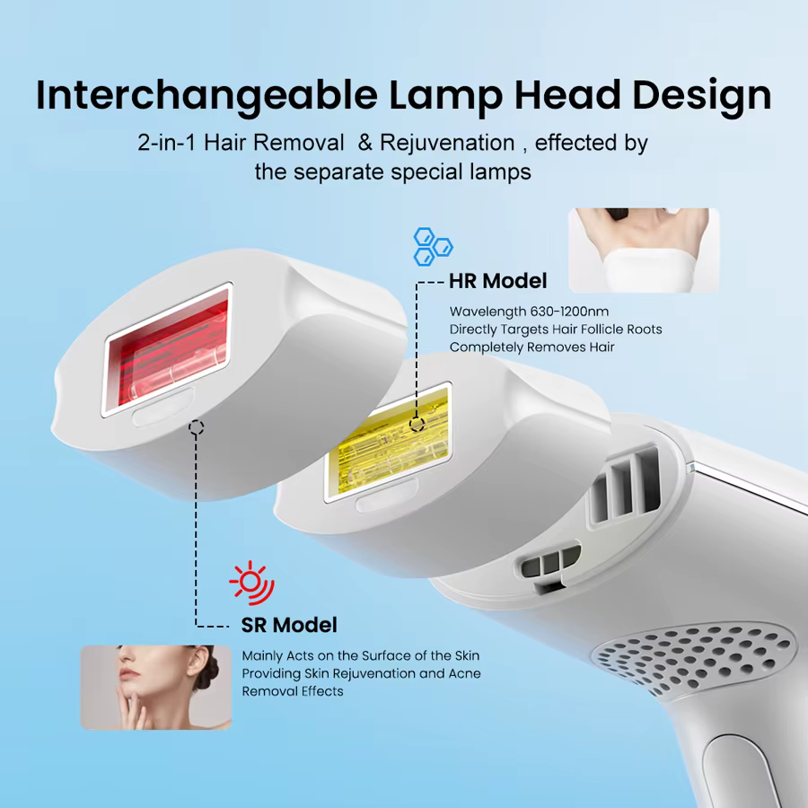 Vancostar épilation Laser 2IN1 IPL épilateur