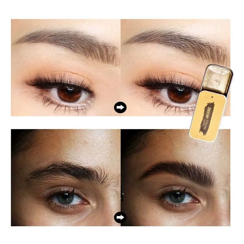 Gel fixateur de cire coiffante pour sourcils
