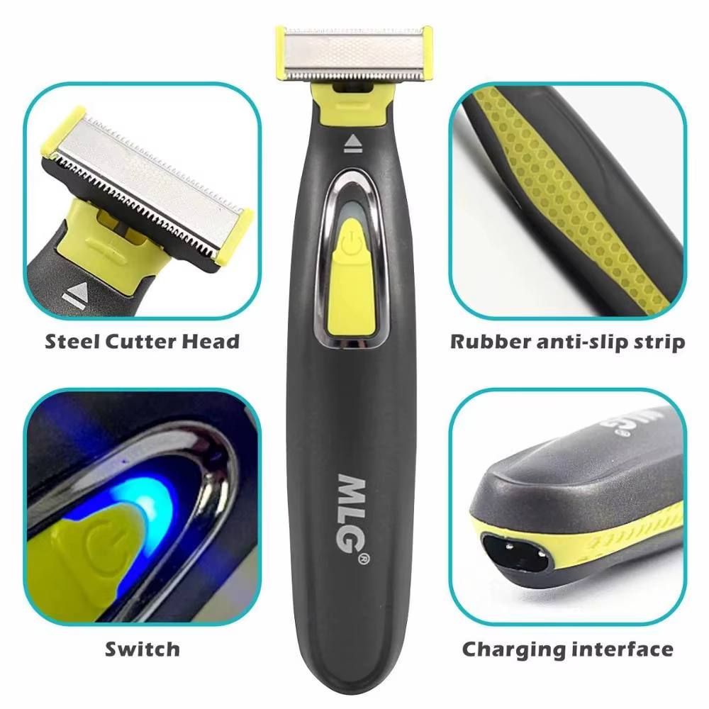 Rasoir électrique pour hommes tondeuse à barbe professionnelle