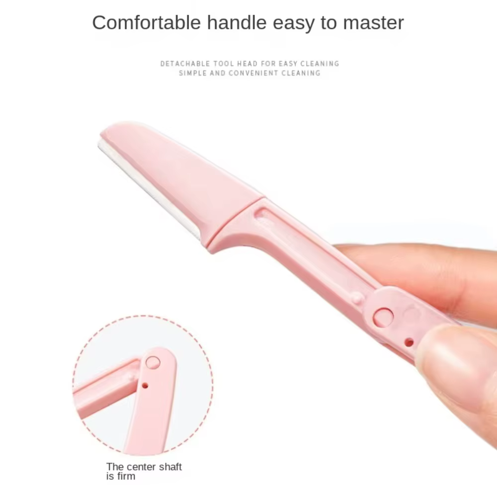 Rasoir facial pliable sûr pour femmes