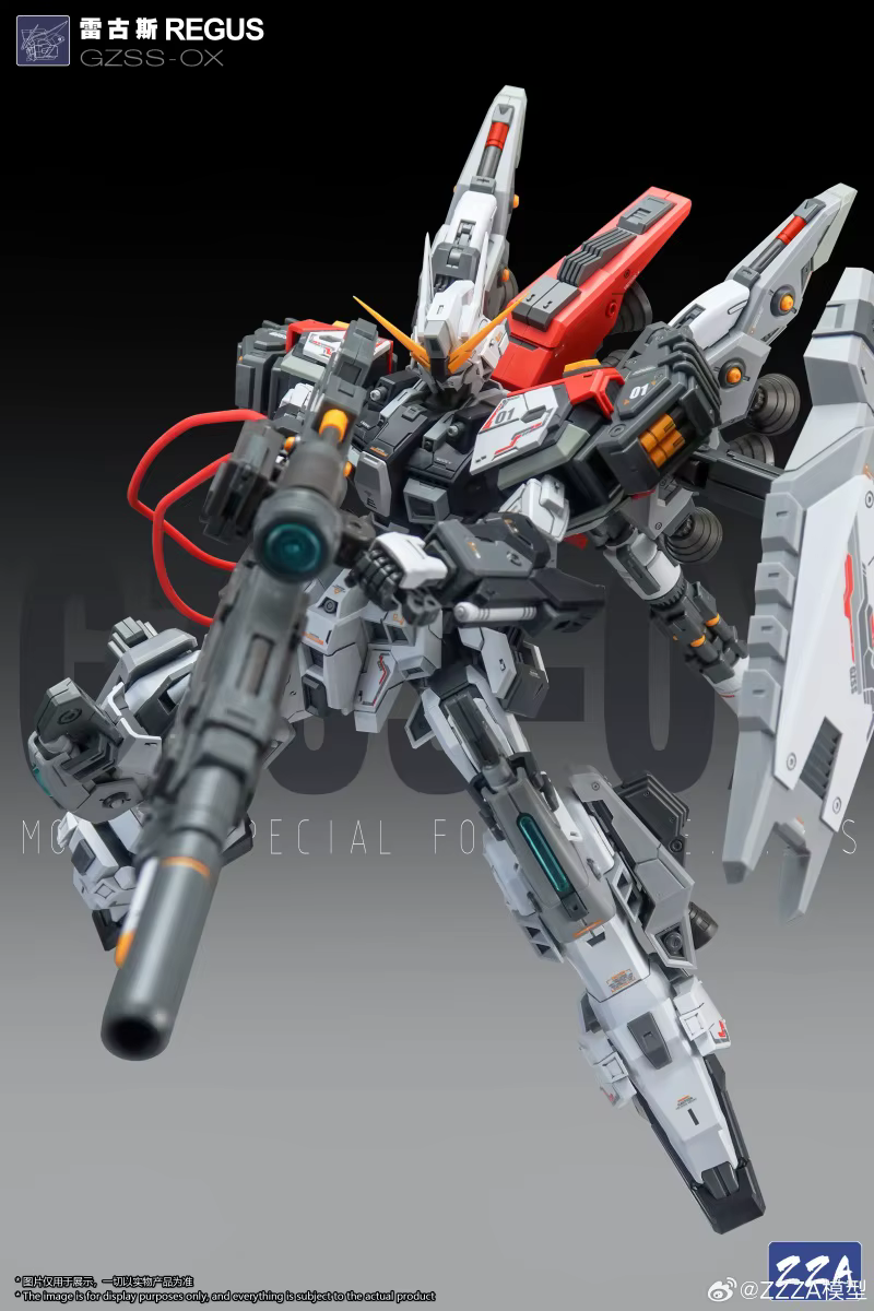 ZZA REGUS 1/100 MG GZSS-OX-001 Kit de modèle de jouet en plastique à assembler